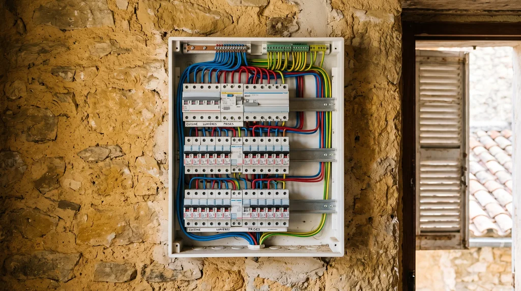 Tableau électrique — contrôle de l'installation intérieure — Électricité à Nice